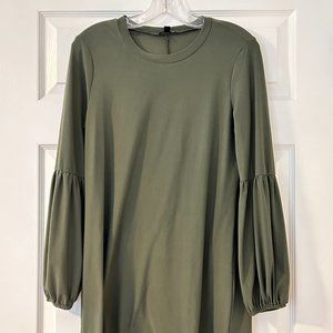 As U Wish Forest Green Coquette Dress